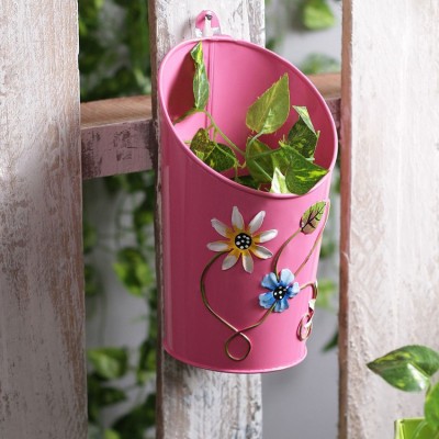 Pink Half Moon Planter (Pack of 3)